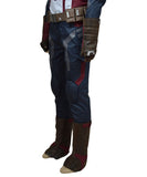 Avengers: Age of Ultron Captain America Steve Rogers Uniform Outfit Cosplay Costume