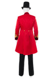 The Greatest Showman  P.T. Barnum Cosplay costume Red Suit