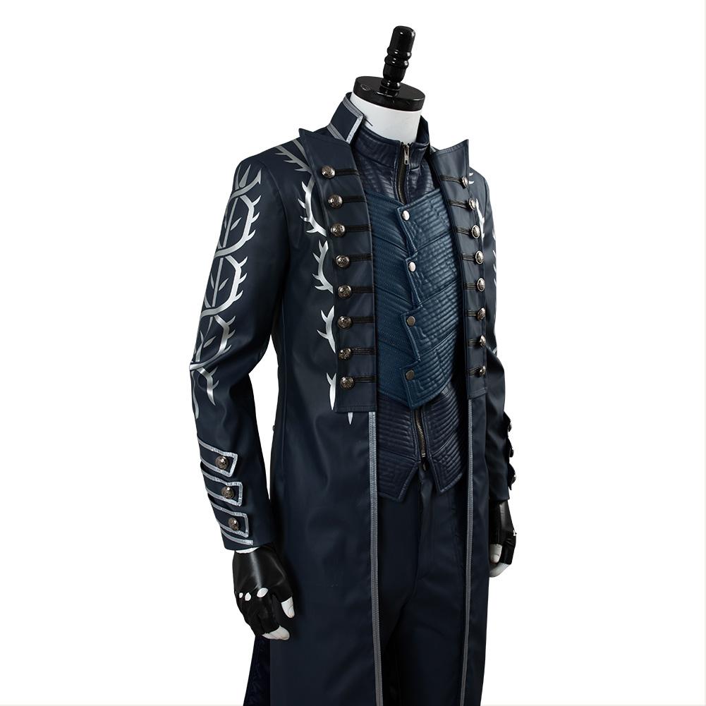 Devil May Cry V Vergil Aged Outfit Cosplay Costume