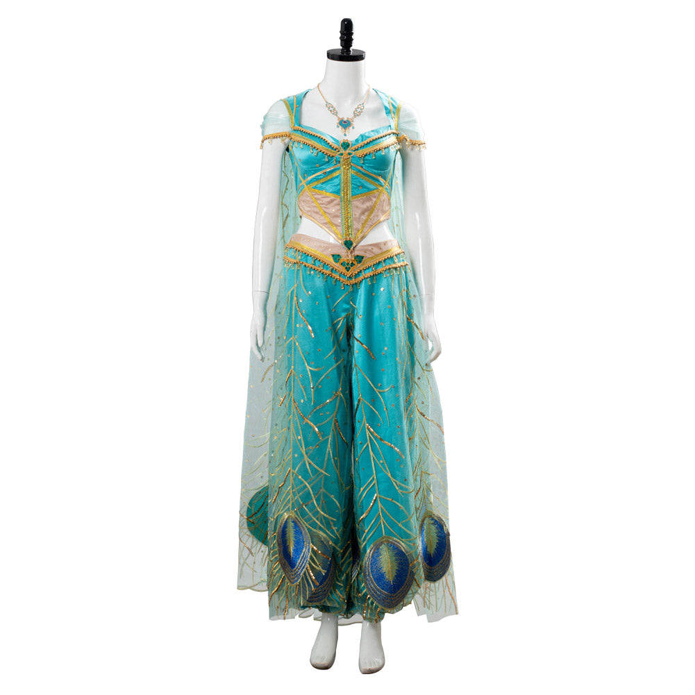 Naomi Scott Aladdin the Movie Princess Jasmine 2019 Outfit Cosplay Cos Cosplaysky.ca Naomi Scott Aladdin the Movie Princess Jasmine 2019 Outfit Cosplay Cos Cosplaysky.ca