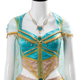 Naomi Scott Aladdin the Movie Princess Jasmine 2019 Outfit Cosplay Costume