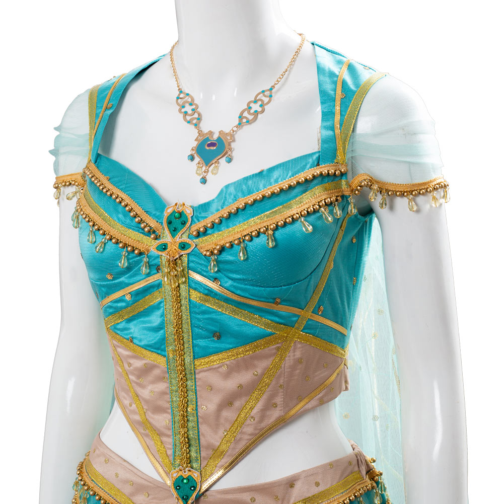 Jasmine Dress Princess Jasmine Outfit Aladdin Princess 