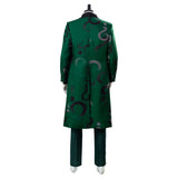 Edward Nygma Gotham Season 5 The Riddler Green Uniform Cosplay Costume