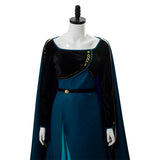 Anna Long Gown Coronation Costume Queen Frozen 2 Uniform Cosplay Costume