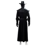 Steampunk Plague Doctor Brird Mask Cape Long Grown Hat Set Holloween Outfit Cosplay Costume