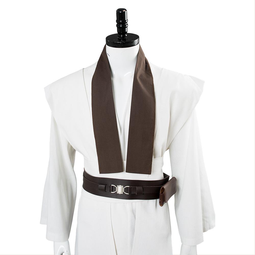 Jedi Knight Cosplay Costume White Version No Cloak