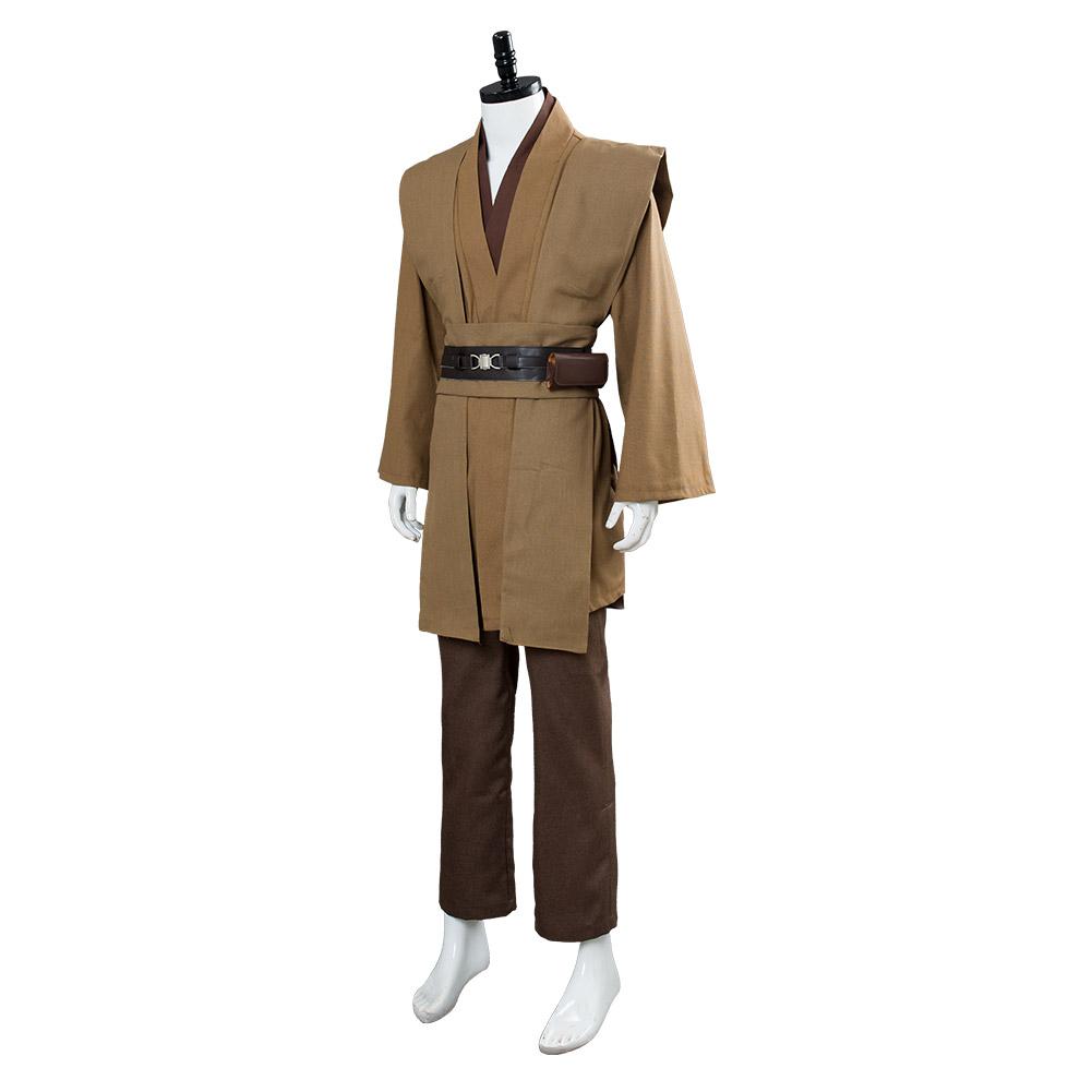 Kenobi Jedi TUNIC Cosplay Costume Brown Version No Cloak