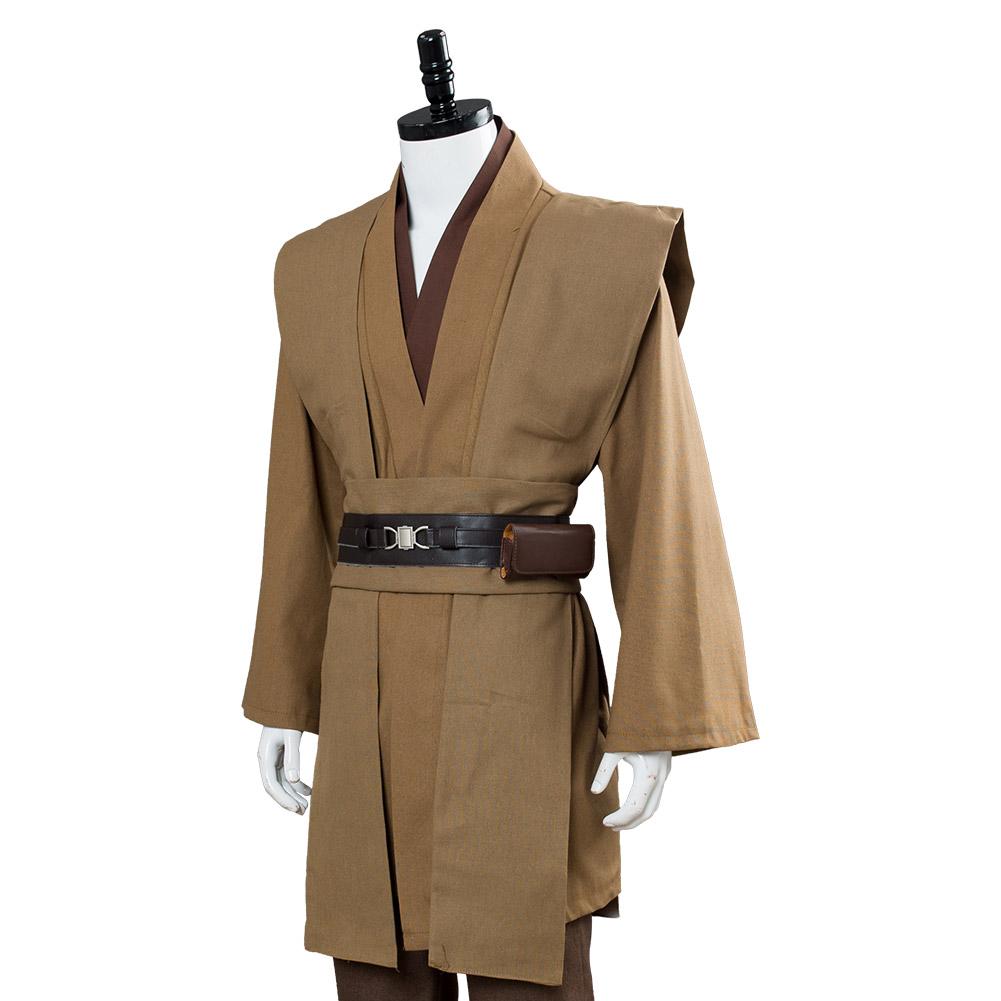 Kenobi Jedi TUNIC Cosplay Costume Brown Version No Cloak