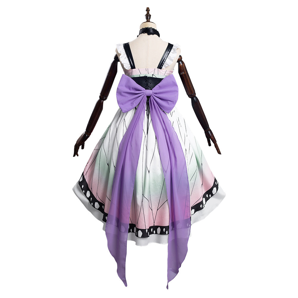 Kochou Shinobu Demon Slayer Lolita Dress Cosplay Costume