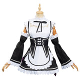 Re:Zero Life in a Different World from Zero Ram Outfit Cosplay Costume