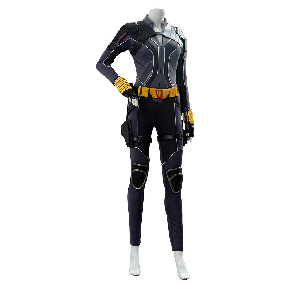 2021 Film Black Widow Jumpsuit Natasha Romanoff Outfit Cosplay Costume