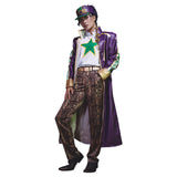 JoJo‘s Bizarre Adventure Stone Ocean Kujo Jotaro Outfits Cosplay Costume Halloween Carnival Suit
