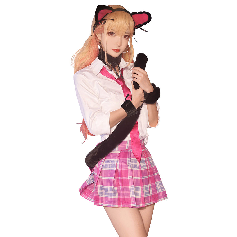 My Dress-Up Darling Kitagawa Marin Outfits Cosplay Costume Dress Cat Girls Halloween Carnival Suit