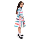 Stranger Things Season 4 11 Cosplay Costume Kids Girls Dress Outfits Halloween Carnival Suit