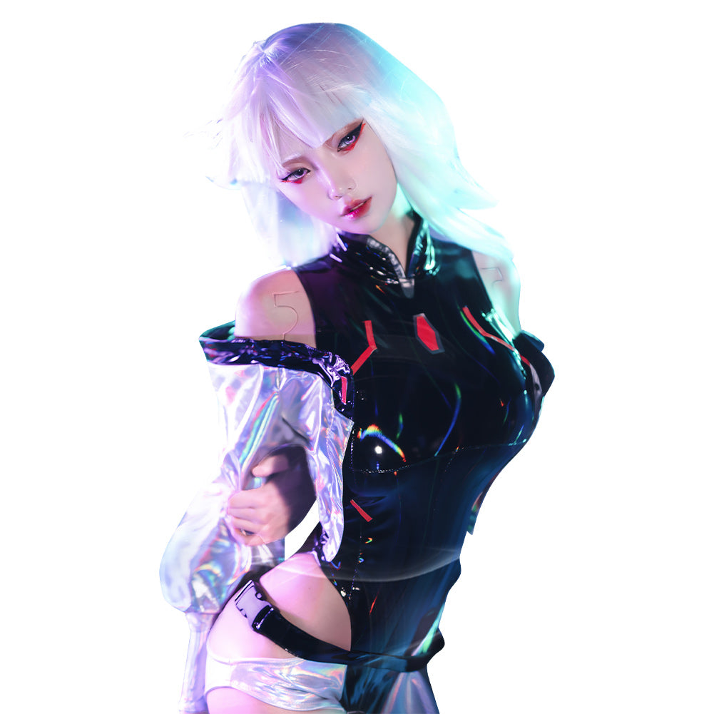 Anime Cyberpunk Edgerunners Lucy Cosplay Costume Bodysuit Jumpsuits Jacket  Wig Full Suit Halloween Costumes For Women  Cosplay Costumes  AliExpress
