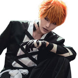 BLEACH - Kurosaki Ichigo Cosplay Costume Coat Outfits Halloween Carnival Suit