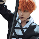 BLEACH - Kurosaki Ichigo Cosplay Costume Coat Outfits Halloween Carnival Suit