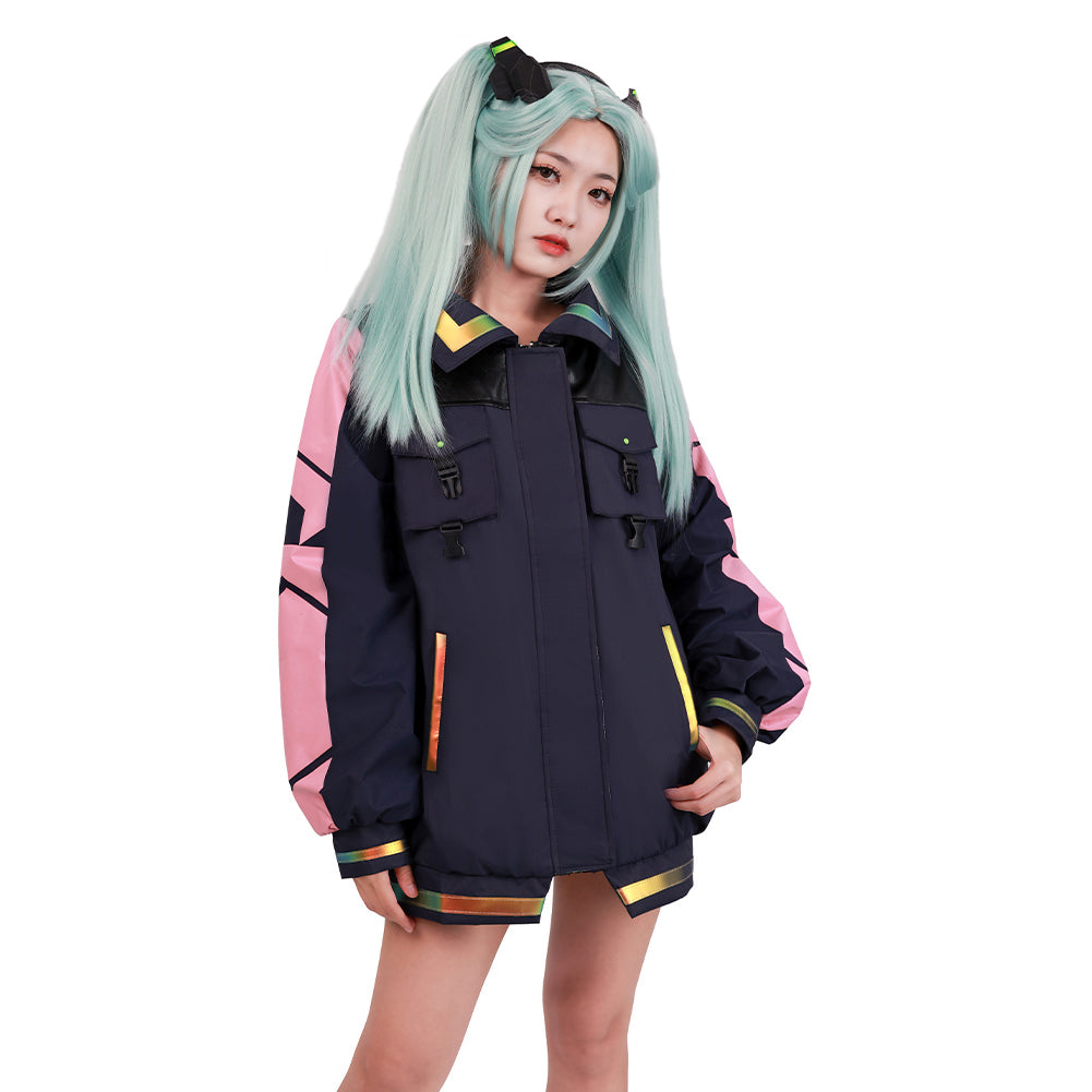 Cyberpunk: Edgerunners-Rebecca Cosplay Costume Coat Outfits Halloween Carnival Suit