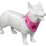 Barbie Pet Dog Pink Stars Scarf Cosplay Costume Outfits Halloween Carnival Suit