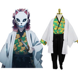 Demon Slayer Sabito Cosplay Costume Outfits Halloween Carnival Suit