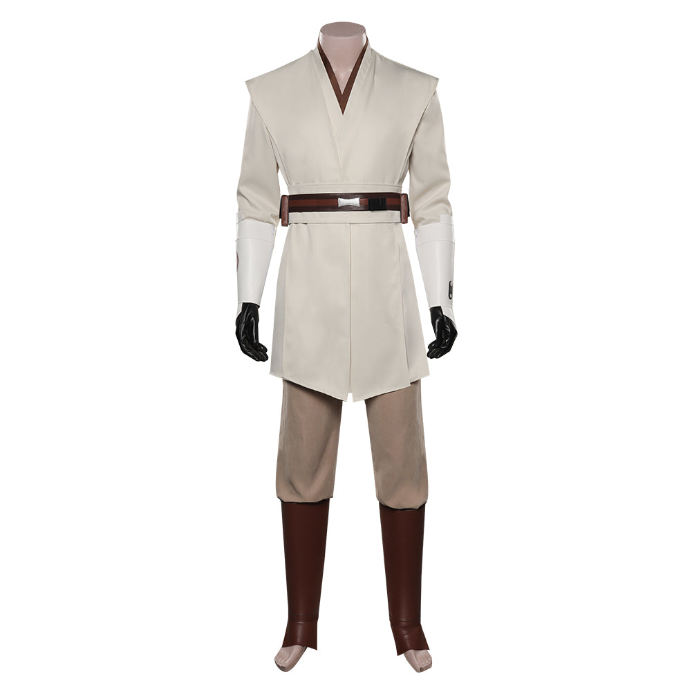 The Clone Wars-Obi-Wan Kenobi Cosplay Costume Outfits Halloween Carnival Suit