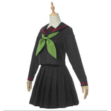 Demon Slayer Nezuko Kamado Sailor Uniform Female Girls Cosplay Costume