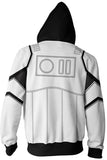 Hoodie First Order Stoomtrooper Pullover Sweatshirt White