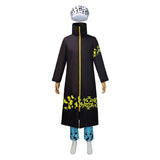 One Piece Trafalgar D. Water Law Cosplay Costume Halloween Carnival Party Disguise Suit