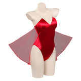 Wanda Maximoff and The Vision：Scarlet Witch Sexy Swimsuit Cosplay Costumes Swimwear Cloak Outfits Halloween Carnival Suit cossky®