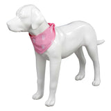 Barbie Pet Dog Pink Love Print Scarf Cosplay Costume Halloween Carnival Suit