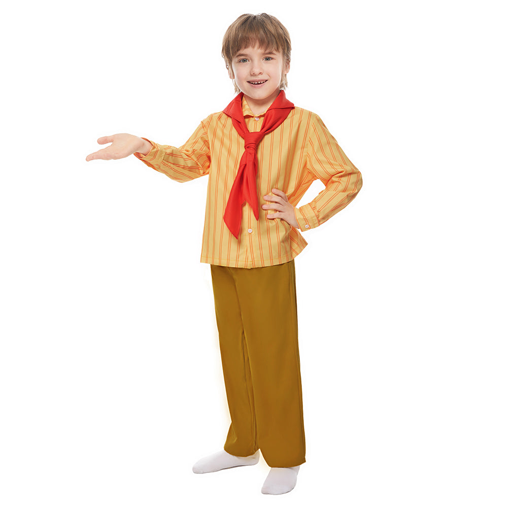 Encanto Antonio Madrigal Top Pants Outfits Cosplay Costume Halloween Carnival Suit