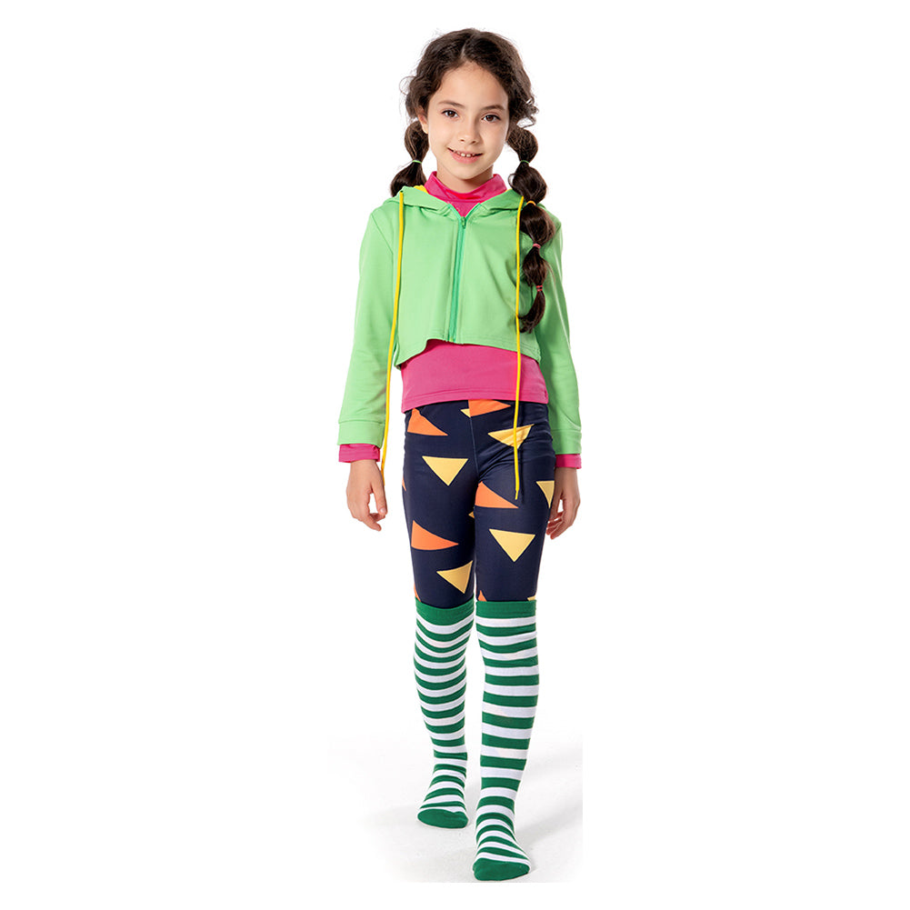 Sing 2 Nooshy Outfits Cosplay Costume Kids Children Halloween Carnival ...
