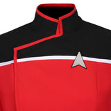 Star Trek: Lower Decks Season 1-Men's Uniform Shirt Top Only Cosplay Costume