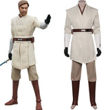 The Clone Wars-Obi-Wan Kenobi Cosplay Costume Outfits Halloween Carnival Suit