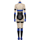 Mortal Kombat 4 Kitana Jumpsuit Outfits Cosplay Costume Halloween Carnival Suit