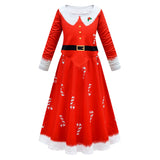 Christmas Santa Claus dress Cosplay Costume Dress Outfits Halloween Carnival Suit