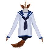 Strike Witches Halloween Carnival Suit Miyafuji Yoshika Cosplay Costume Sailor Suit Dress Swimwear Outfits