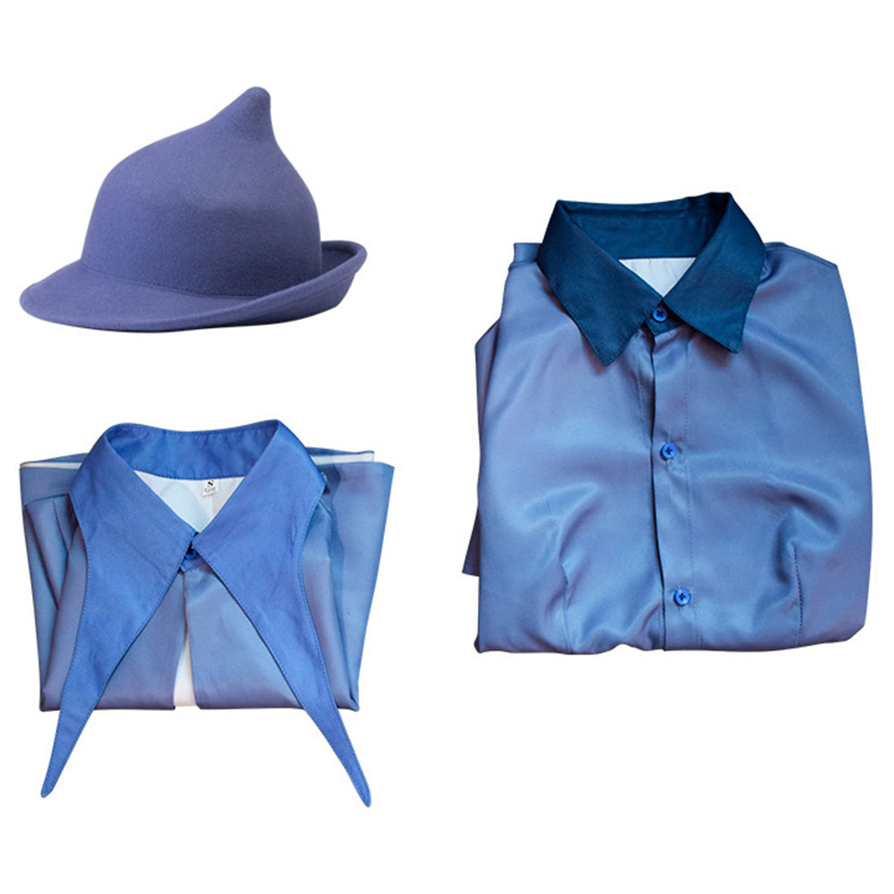 Cosplay.fm Women's Girl Cosplay Costume Outfit Magician Costume with Hat