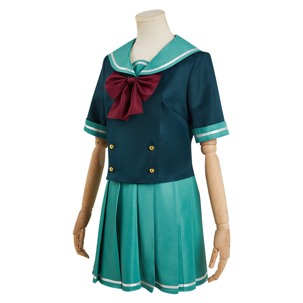 The Devil is a Part-Timer Sasaki Chiho Cosplay Costume Uniform Dress Outfits Halloween Carnival Suit