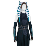 The Mando S2 Halloween Carnival Suit Ahsoka Tano Cosplay Costume Top Pants Outfits