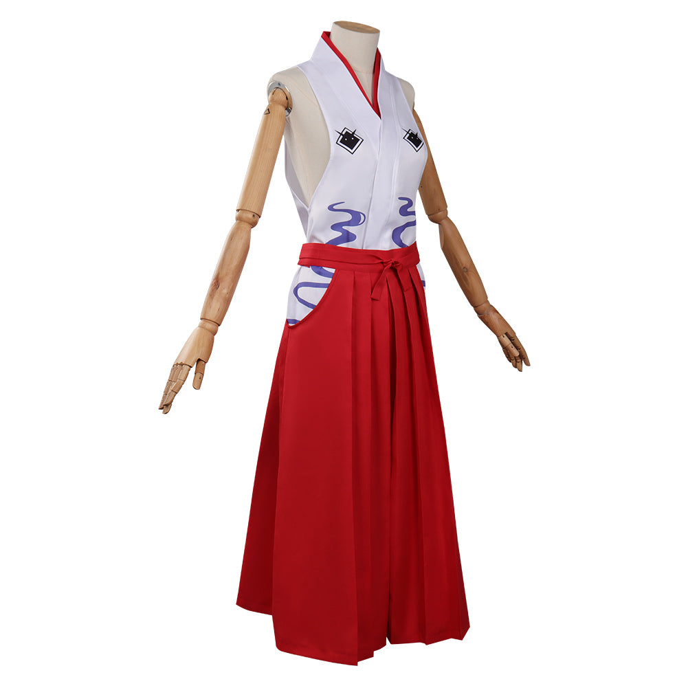 One Piece Yamato Cosplay Costume Kendo Hakama Outfits Halloween Carniv ...