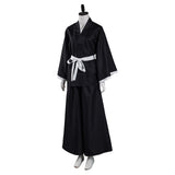 Anime Bleach Halloween Carnival Suit Kuchiki Rukia Cosplay Costume Japanese Kimono Outfits