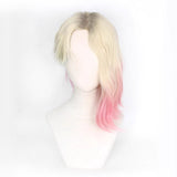 Spider-Man: Across The Spider-Verse Gwen Stacy Cosplay Wig Carnival Halloween Props