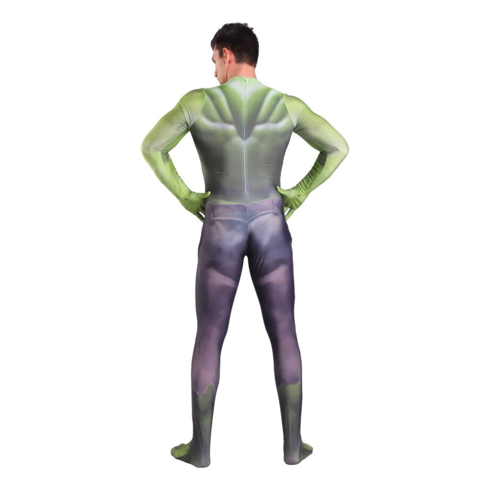 Adult Robert Bruce Banner Hulk Cosplay Costume Jumpsuit Outfits Halloween Carnival Suit
