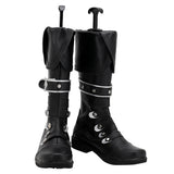 Game Genshin Impact Halloween Costumes Accessory Diluc Ragnvindr Cosplay Shoes Boots