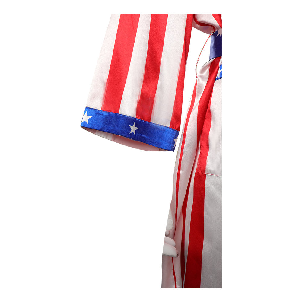 Creed Robe Creed3 Adonis Creed Cosplay Costume Robe Belt Outfits Halloween Carniv ...