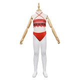 Kids Children Moana Swimsuit Cosplay Costume Two-Piece Swimwear Halloween Carnival Suit