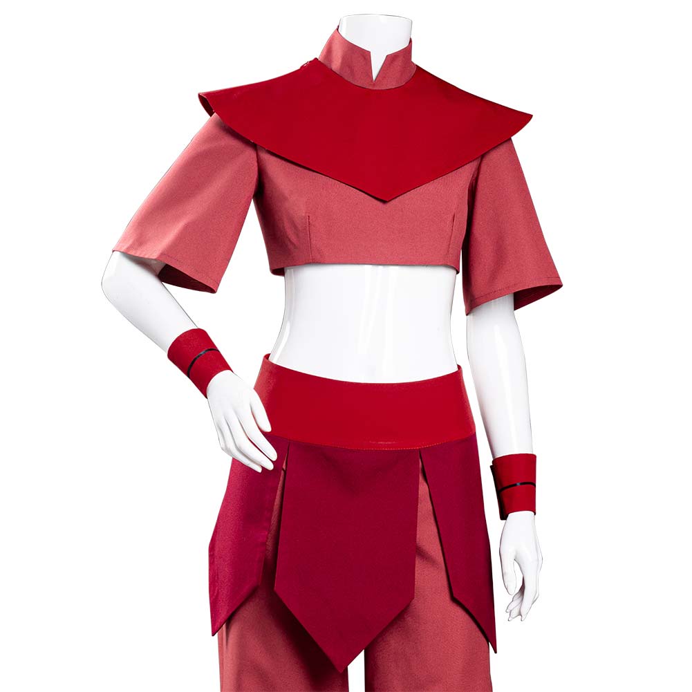 Avatar: The Last Airbender Halloween Carnival Suit Ty Lee Cosplay Costume Jumpsuit Outfit