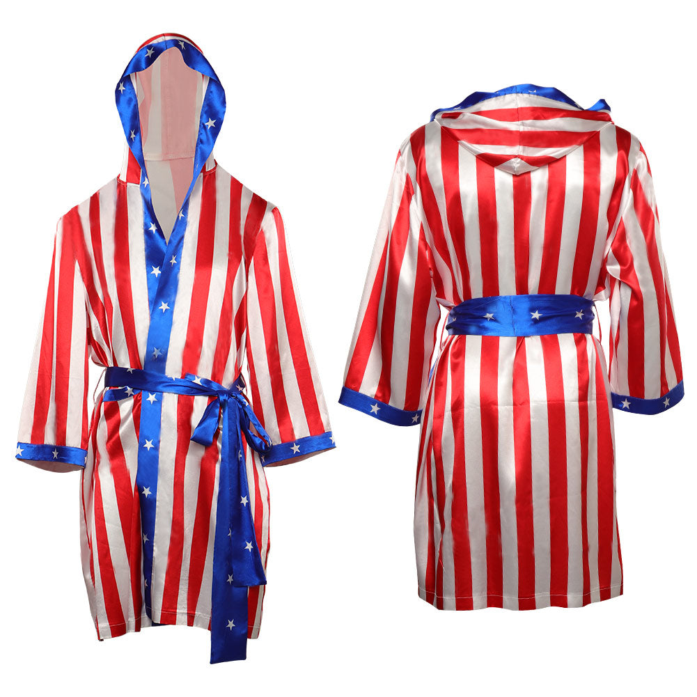 Creed Robe Creed3 Adonis Creed Cosplay Costume Robe Belt Outfits Halloween Carniv ...
