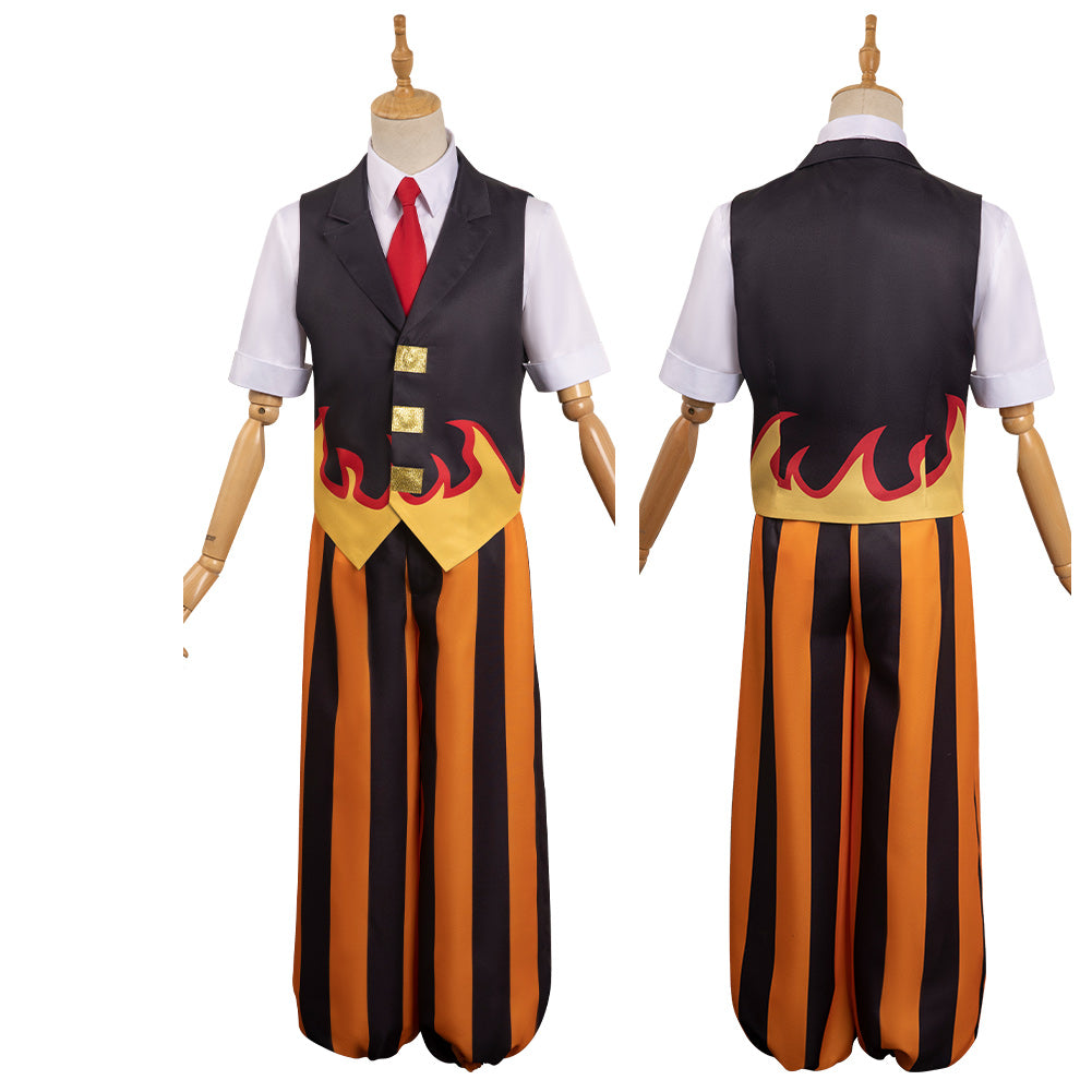 Demon Slayer: Kimetsu no Yaiba Rengoku Kyojuro Cosplay Costume Fancy O –  Cosplaysky.ca